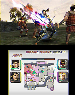 画像ギャラリー No.002のサムネイル画像 / 試遊会でプレイできた「戦国無双 Chronicle」「チョコボレーシング3D」「とびだす！パズルボブル 3D」「ゼビウス」「スーパーモンキーボール3D」をまとめて紹介
