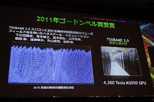 画像ギャラリー No.017のサムネイル画像 / 「GTC Japan 2012」基調講演レポート。KeplerでNVIDIAはGPUクラウドを推進する
