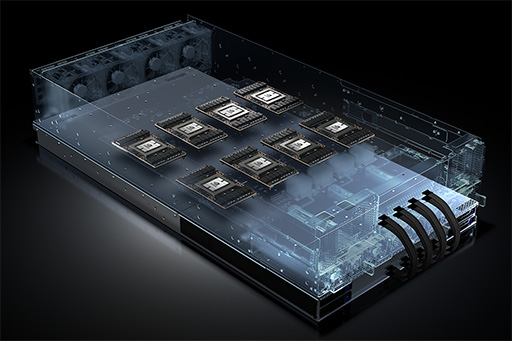 画像ギャラリー No.001のサムネイル画像 / NVIDIA，Pascalベースの「Tesla P100」を8基搭載したAI向けGPUアクセラレータ発表