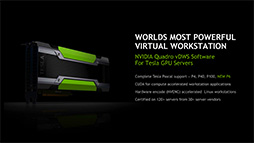 画像ギャラリー No.009のサムネイル画像 / NVIDIA，Pascal世代GPUに対応したGPU仮想化ソフトウェア「Quadro Virtual Data Center Workstation」を発表