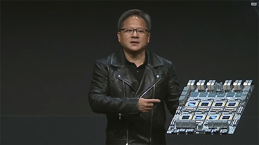 画像ギャラリー No.003のサムネイル画像 / NVIDIA,8基の「Tesla V100」を搭載するGPUアクセラレータ「HGX-2」発表