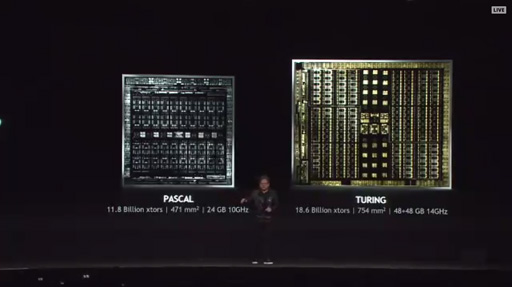 画像ギャラリー No.005のサムネイル画像 / NVIDIA,「Quadro RTX」を発表。「世界初のレイトレーシングGPU」