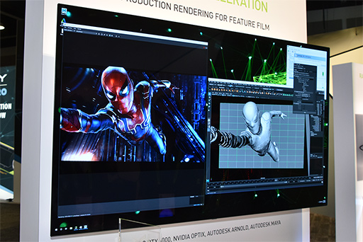 画像ギャラリー No.013のサムネイル画像 / ［SIGGRAPH］「Turing」で始まるリアルタイムレイトレーシングの時代に期待が高まったNVIDIAブース