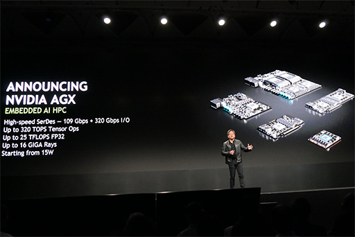画像ギャラリー No.009のサムネイル画像 / AI推論向けGPU「Tesla T4」や「Xavier」ベースの開発環境など,新発表が相次いだ「GTC Japan 2018」基調講演レポート