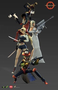 画像ギャラリー No.009のサムネイル画像 / 「Project MERCURY」,韓国で第2次CBTが8月26日にスタート。ゲームの世界観や,5種類のキャラが風変わりな武器を使って戦う様子を確かめよう