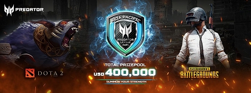 画像ギャラリー No.001のサムネイル画像 / 「Dota」と「PUBG」のeスポーツ大会“Asia Pacific Predator League 2020/21 Grand Finals”が4月に開催決定