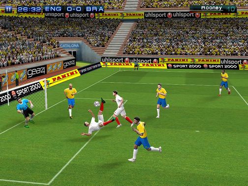 画像ギャラリー No.002のサムネイル画像 / 有名選手が多数登場。iPad向け「リアルサッカー2011 HD」で本格サッカーを楽しもう