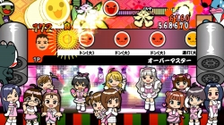 画像ギャラリー No.009のサムネイル画像 / 最大4人で太鼓を叩け！　「太鼓の達人Wii みんなでパーティ☆3代目！」には，7つのパーティゲームが遊べる新モードが登場