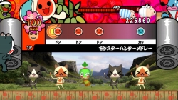 画像ギャラリー No.012のサムネイル画像 / 最大4人で太鼓を叩け！　「太鼓の達人Wii みんなでパーティ☆3代目！」には，7つのパーティゲームが遊べる新モードが登場