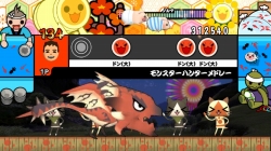 画像ギャラリー No.013のサムネイル画像 / 最大4人で太鼓を叩け！　「太鼓の達人Wii みんなでパーティ☆3代目！」には，7つのパーティゲームが遊べる新モードが登場
