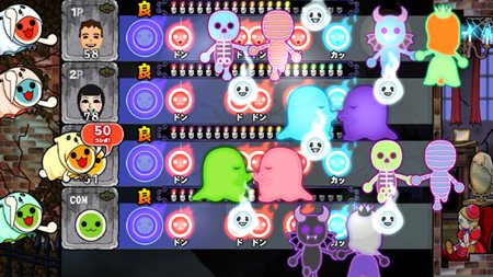 画像ギャラリー No.007のサムネイル画像 / 「太鼓の達人Wii みんなでパーティ☆3代目！」，対戦や協力など最大4人で楽しめる7つのパーティゲームの情報が公開