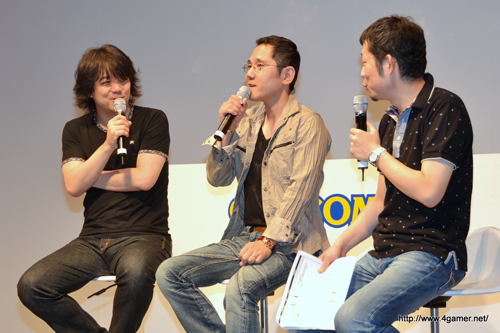 画像ギャラリー No.006のサムネイル画像 / ［TGS 2011］成歩堂龍一が解けないナゾをレイトン教授が解く？　「LEVEL5 WORLD 2011」でのプレイアブル出展も発表された，「レイトン教授VS逆転裁判」ステージレポートを掲載