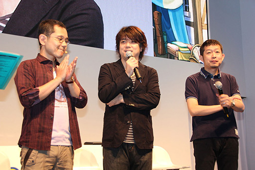 画像ギャラリー No.003のサムネイル画像 / ［TGS 2012］巧 舟ディレクターが裁判パートを実演プレイ。「レイトン教授VS逆転裁判」の魅力を紹介したスペシャルステージをレポート 