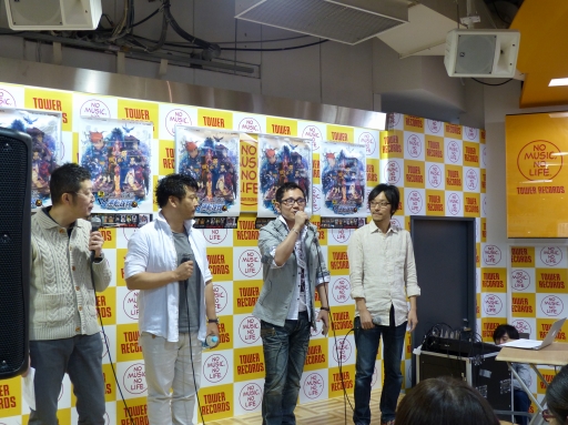 画像ギャラリー No.006のサムネイル画像 / 巧 舟氏の「待った!」ボイス最新版を来場者にプレゼント。「レイトン教授VS逆転裁判」サウンドトラックCD「魔法音楽大全」発売記念イベントレポート
