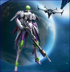 画像ギャラリー No.028のサムネイル画像 / クローズドβテスター募集中。ロボット系MMORPG「FULL METAL RIDE」，島田フミカネ氏が描くパイロットやゲーム開始時に選べる機体などを紹介