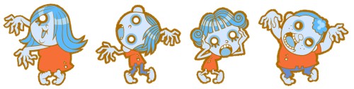 画像ギャラリー No.002のサムネイル画像 / 「ぞんびだいすき」,CMキャラクターに“スマイレージ”を起用