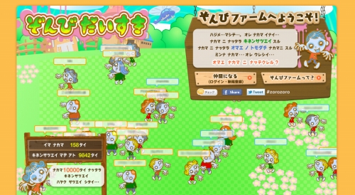 画像ギャラリー No.006のサムネイル画像 / 「ぞんびだいすき」の可愛らしい(?)ゾンビが描かれた,4Gamer限定のiPhone 4向け壁紙を掲載