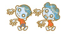 画像ギャラリー No.017のサムネイル画像 / ゾンビが苦手な人にも，RTS初心者にも楽しめる“ぞんびぞろぞろアクション”。NDS「ぞんびだいすき」のインプレッションをお届け