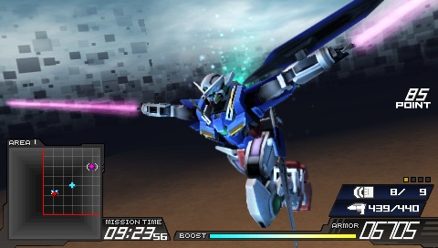 画像ギャラリー No.001のサムネイル画像 / 作品の垣根を超えたロボット達の戦いがPSPへ! バンダイナムコゲームス,「Another Century's Episode Portable」を2011年1月13日に発売
