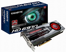 画像ギャラリー No.001のサムネイル画像 / CFD販売,GIGABYTE製HD 6970&HD 6950カードを市場投入