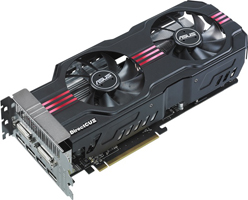 画像ギャラリー No.001のサムネイル画像 / ASUS，3スロット占有型「DirectCU II」クーラー搭載のHD 6970＆6950