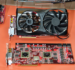 画像ギャラリー No.002のサムネイル画像 / ［COMPUTEX］PowerColor，デュアルHD 6970カードを公開。「GTX 580より速くて安い」デュアルHD 6870カードも