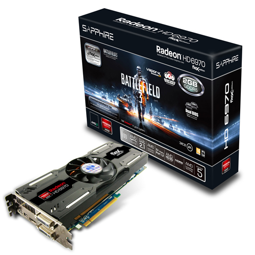 画像ギャラリー No.001のサムネイル画像 / 「バトルフィールド 3」推奨のSapphire製HD 6970搭載カードが発売に