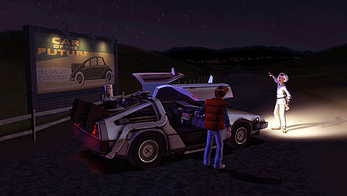 画像ギャラリー No.004のサムネイル画像 / Telltale Gamesのエピソディックアドベンチャー「Back to the Future: The Game」のスクリーンショットが公開。販売開始は2010年12月22日に決定