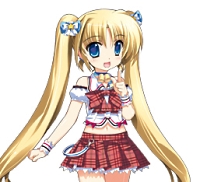 画像ギャラリー No.003のサムネイル画像 / スマイル☆シューターの3人組がADVゲームになって登場。2010年冬にPC向けに「スマイル☆シューター　〜ふぁーすと☆ちけっと〜」が発売決定