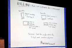画像ギャラリー No.009のサムネイル画像 / ［GDC 2011］解像度もサイズも性能も異なるAndroid端末でアプリの互換性を保つ「7つのルール」