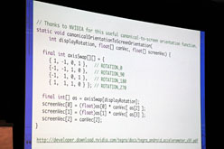 画像ギャラリー No.010のサムネイル画像 / ［GDC 2011］解像度もサイズも性能も異なるAndroid端末でアプリの互換性を保つ「7つのルール」