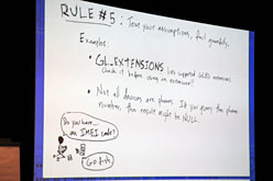 画像ギャラリー No.011のサムネイル画像 / ［GDC 2011］解像度もサイズも性能も異なるAndroid端末でアプリの互換性を保つ「7つのルール」