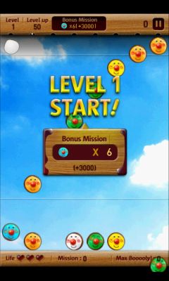 画像ギャラリー No.004のサムネイル画像 / 韓国で人気の爽快パズル「Booooly」がdocomo用Androidアプリで登場