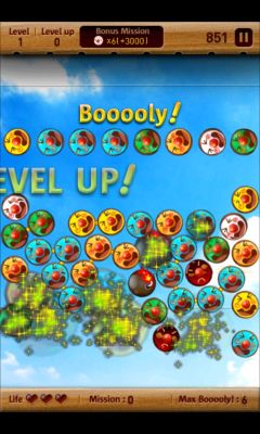 画像ギャラリー No.006のサムネイル画像 / 韓国で人気の爽快パズル「Booooly」がdocomo用Androidアプリで登場