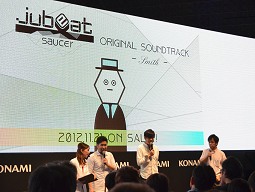 画像ギャラリー No.013のサムネイル画像 / ［TGS 2012］小南泰葉さんのライブに加え，楽曲パック解禁などのサプライズもあった「jubeat plus Premium Stage in 東京ゲームショウ2012」レポート
