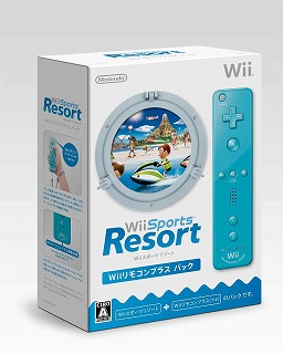 画像ギャラリー No.002のサムネイル画像 / 任天堂,「Wii Sports Resort Wiiリモコンプラス パック」を2010年11月11日に発売。ゲームソフトと“Wiiリモコンプラス”がセットになったパッケージ