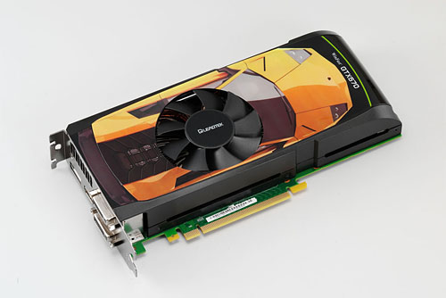 画像ギャラリー No.001のサムネイル画像 / Leadtek，独自クーラー搭載でDisplayPort＆HDMI出力も備えるGTX 570カード