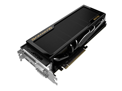画像ギャラリー No.001のサムネイル画像 / メモリ3GB採用で3スロット占有クーラー搭載のGainward製「GTX 580」カード
