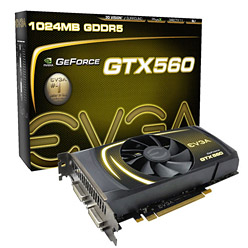 画像ギャラリー No.001のサムネイル画像 / GTX 560などEVGA製のGeForce搭載グラフィックスカード5製品が登場