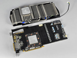 画像ギャラリー No.009のサムネイル画像 / ［COMPUTEX］MSI，「N580GTX Lightning Xtreme Edition」を出展。ホコリ除去機能と温度管理機能，GPU・メモリ・PLL昇圧機能がウリ