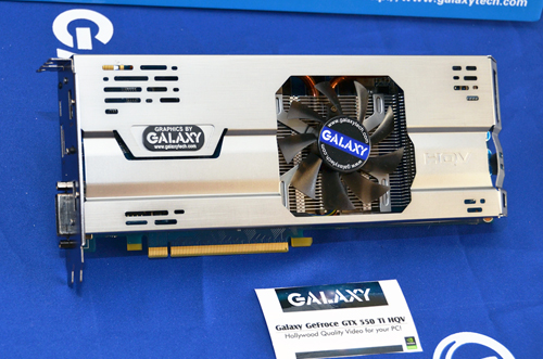 画像ギャラリー No.011のサムネイル画像 / ［COMPUTEX］GALAXYブースレポート。映像エンジン＆HDMI入力付きカードや5画面同時出力対応カードなど面白い製品が盛り沢山