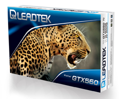画像ギャラリー No.002のサムネイル画像 / Leadtek,独自クーラーを採用したグラフィックスメモリ2GB版GTX 560カード