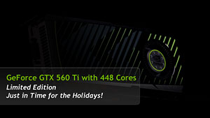 画像ギャラリー No.002のサムネイル画像 / 「GeForce GTX 560 Ti」にCUDA Core数17％増しの年末商戦向け限定版が登場。ただし日本などは除く