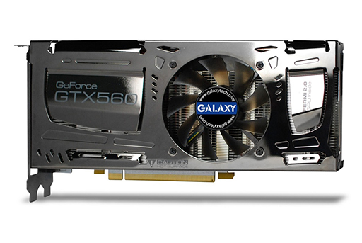 画像ギャラリー No.001のサムネイル画像 / GALAXY，“白いGTX 560 Ti”の第2弾を発売。OC耐性向上が謳われる
