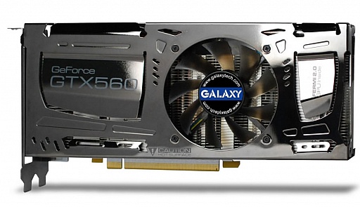 画像ギャラリー No.001のサムネイル画像 / 白基板を採用してコア950MHz設定のOC版GTX 560 TiカードGALAXYから 