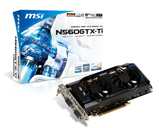 画像ギャラリー No.001のサムネイル画像 / OC仕様のMSI製GTX 560 Ti搭載カードが登場。高品質部品の採用がウリ