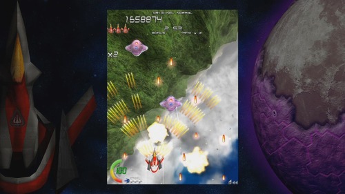 画像ギャラリー No.012のサムネイル画像 / Xbox 360用縦スクロール型シューティング「ESCHATOS」の発売日が3月24日に決定。ワンダースワン用STG 2作の移植版もプレイ可能