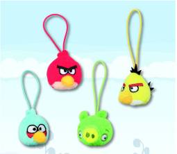 画像ギャラリー No.002のサムネイル画像 / 「Angry Birds」のTシャツとプチマスコットがプライズに。3月上旬登場予定