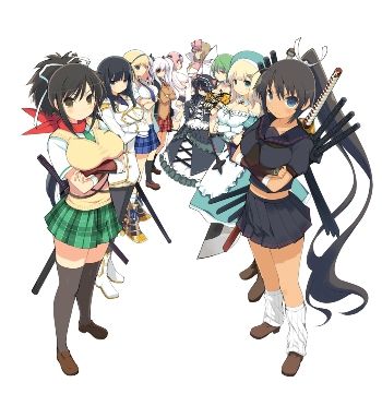画像ギャラリー No.001のサムネイル画像 / 「ブラウザ一騎当千」，闘士として「閃乱カグラ」のキャラクターが“乱乳”