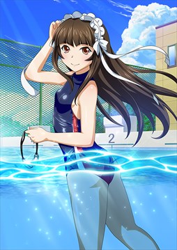 画像ギャラリー No.007のサムネイル画像 / 「ブラウザ一騎当千」，トーシダスに「水泳大会（後半）」が登場